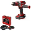 Image de Einhell Perceuse Visseuse à percussion sans fil TE-CD 18/48 Li-i Kit PXC (18V 48Nm) Livré avec 2 Batteries 2 0Ah et Chargeur