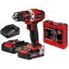 Image de Einhell Perceuse Visseuse sans fil TE-CD 18/40-1 Li (2x15 Ah) PXC (18V) Livré avec 2 Batteries 15 Ah et un Chargeur