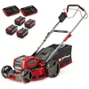 Image de Einhell Professional Tondeuse à gazon GP-CM 36/47S Li BL PXC (36V largeur 47cm Mulching) Livré avec 4 Batteries 40Ah + Chargeurs