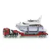 Image de Camion Remorque Siku 1849 Surbaisse Yacht Multicolor Plastique