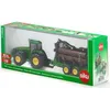 Image de Tracteur John Deere avec Remorque Forestière - SIKU - Echelle 1/50ème - Jouet Enfant dès 3 ans