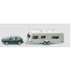 Image de Voiture avec Caravane - SIKU - Véhicule en métal à léchelle 1/50 - Mixte - A partir de 3 ans