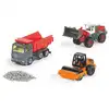 Image de Coffret Construction De Route Coffrets Cadeaux Métal Plastique Multicolore 29,6x11x4,8 Cm Siku