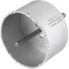Image de Trépan à concrétion - wolfcraft - Diamètre 103 mm - Profondeur 55 mm - Foret Centreur inclus