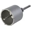 Image de Trépan CT avec axe pilote SDS-Plus - wolfcraft - Diamètre 68 mm - Profondeur de coupe 46 mm Foret Centreur - 5483000