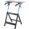 Image de Wolfcraft 6871000 Table de serrage Master 750 Ergo 13.2 kg noir argent