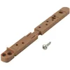Image de wolfcraft - Lot de 100 Raccords Vissage invisible pour Lame de Terrasse - Inclus 600 vis inox TX 20 - réf. 6974000