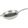 Image de Poêle Wok 30 Cm En Inox 18/10 Elo Relief Evolution