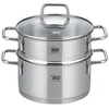 Image de Cuiseur Vapeur En Inox 18 Cm De 2 Litres Elo Citrin