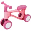 Image de Scooter à quatre roues - Lena - 07166 - Rose - Blanc - 4 roues - Plastique