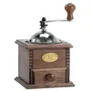 Image de Moulin à café Nostalgie Noyer 21cm Peugeot - Vintage - Acier laminé - Marron