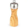 Image de Peugeot Fidji Salière Acier Inoxydable, Bois