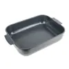 Image de Plat four céramique rectangle 40 cm Appolia, Peugeot Ardoise - PEUGEOT