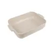 Image de Plat four céramique rectangle 32 cm Appolia, Peugeot Écru - PEUGEOT