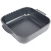 Image de Plat four céramique carré 21 cm Appolia, Peugeot Ardoise - PEUGEOT
