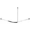 Image de Ridder rail de douche de coin universel avec crochets chromés 52500 421543
