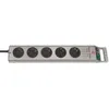 Image de Bloc multiprise - Brennenstuhl - Super-Solid Line - 2.5 m - Argent