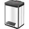 Image de Poubelle À Pédale Oko Duo Plus Taille M 2x9 L Acier Inox 0622-200 Hailo