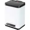 Image de Poubelle À Pédale Oko Uno Plus Taille M 17 L Blanc 0619-230 Hailo