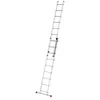 Image de Echelle coulissante à main 2 plans 2x9 échelons 42m/515m en aluminium Hailo ProfiStep Duo