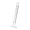 Image de Echelle coulissante à main 2 plans 2x12 échelons 6m/675m en aluminium Hailo ProfiStep Duo