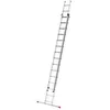 Image de Echelle coulissante à main 2 plans 2x15 échelons en aluminium 76m/84m Hailo ProfiStep Duo