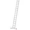 Image de Echelle simple 15 échelons 42m/515m en alu professionnelle Hailo ProfiStep Uno