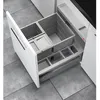 Image de Poubelle de cuisine encastrable pour meuble coulissant 34L Hailo Separato K 500