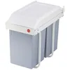 Image de Poubelle De Cuisine Tri Sélectif Encastrable - 2 X 14 Litres - Mutli- Box Duo L