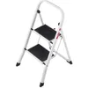 Image de Marche pied 2 marches pliable antidérapant en acier Hailo K20