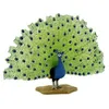 Image de Figurine Oiseau - BULLYLAND - Paon - Plastique peint à la main - L12.5 x l9 x H3.5 cm