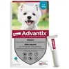 Image de Advantix Chien Solution Antiparasitaire Petite Race 4 à 10kg 6 pipettes