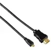 Image de Hama Hdmi 0.5m Câble Hdmi 0,5 M Hdmi Type A (standard) Hdmi Type D (micro) Noir
