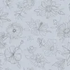 Image de D-C-TABLE - Nappe ovale manhattan palmas gris 150x250cm