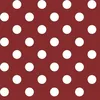 Image de D-C-TABLE - Nappe ovale manhattan venita rouge 150x250cm