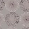 Image de D-C-TABLE - Nappe ronde monte carlo charlene gris 150cm