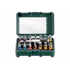 Image de Coffret daccessoires METABO - 15 pièces - 14 embouts S2 - L 25 mm avec code couleur et adaptateur magnétique