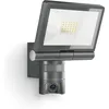 Image de STEINEL XLED CAM2 SC   Projecteur LED extérieur 2K Wi Fi 6 caméra QHD détecteur 180° 10 m interphone 2310 lm