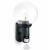 Image de Applique extérieure - Steinel - L 560 - Noir - Verre - 60W - Détecteur de mouvement
