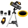 Image de BRESSER Télescope 76/350 avec Filtre Solaire pour lObservation du soleil