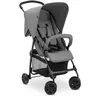 Image de Poussette Canne - Sport - Pliable & Inclinable - Capote Pare-soleil - 4 Roues - Gris