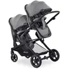 Image de Poussette Atlantic Twin Melange Gris