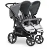 Image de Poussette jumeaux roadster duo slx - grey silver HAU4007923512173