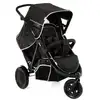 Image de Hauck Poussette Double 3 Roues Freerider - Noir