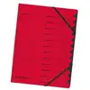 Image de Herlitz 10843324 trieur a4 colorspan avec onglets 1-12, 355 gm² (rouge) (import allemagne) 10843324