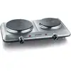 Image de Plaque De Cuisson Posable - K1014 - 2 Foyers En Fonte - 2500w
