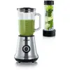 Image de Blender 2 En 1 - Sm3737 - Multi-mixeur Et Blender A Smoothie 2 En 1 - 500w - Bol En Verre 1 L - 1 Bouteille 600 Ml Incl