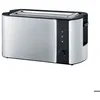 Image de Grille-pain 2 fentes - SEVERIN - AT2590 - Toaster compact 4 tranches réglage dorage décongélation tiroir à miettes inox