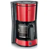Image de Cafetière filtre - SEVERIN - KA4817 - Jusquà 10 tasses anti-gouttes porte-filtre amovible Noir et Rouge