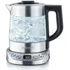 Image de Bouilloire Eau et Thé 1L - SEVERIN - WK3473 - 2 200W - 5 Programmes dInfusion - Température et Temps Réglables - Verre/Inox